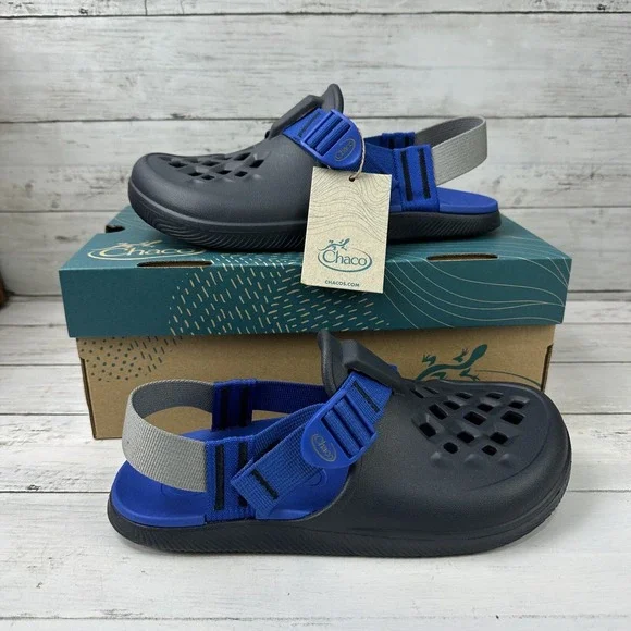 Chacos Chillos Men’s Clog Navy Chaco Mens Sz 10 Chillos Clog Comfort Sandal Navy Marine  main image 4